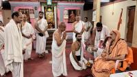 HH Swamiji's visit to Shri Radhakrishna Temple, Puttur (24 April 2026)